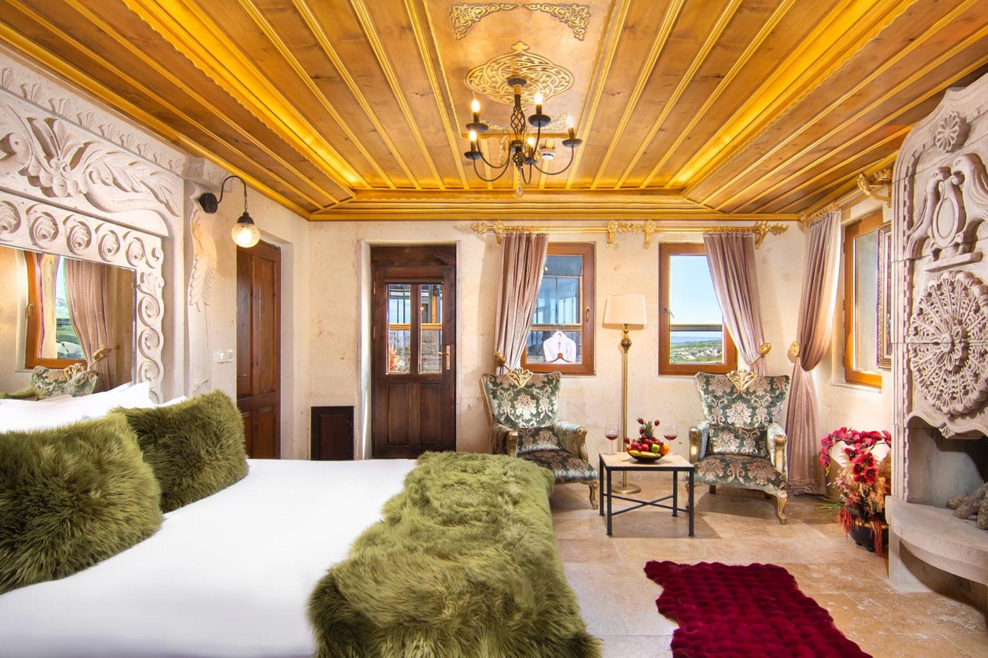 Cappadocia Pegasos Cave Suite Hotel Üchisar Bagian luar foto