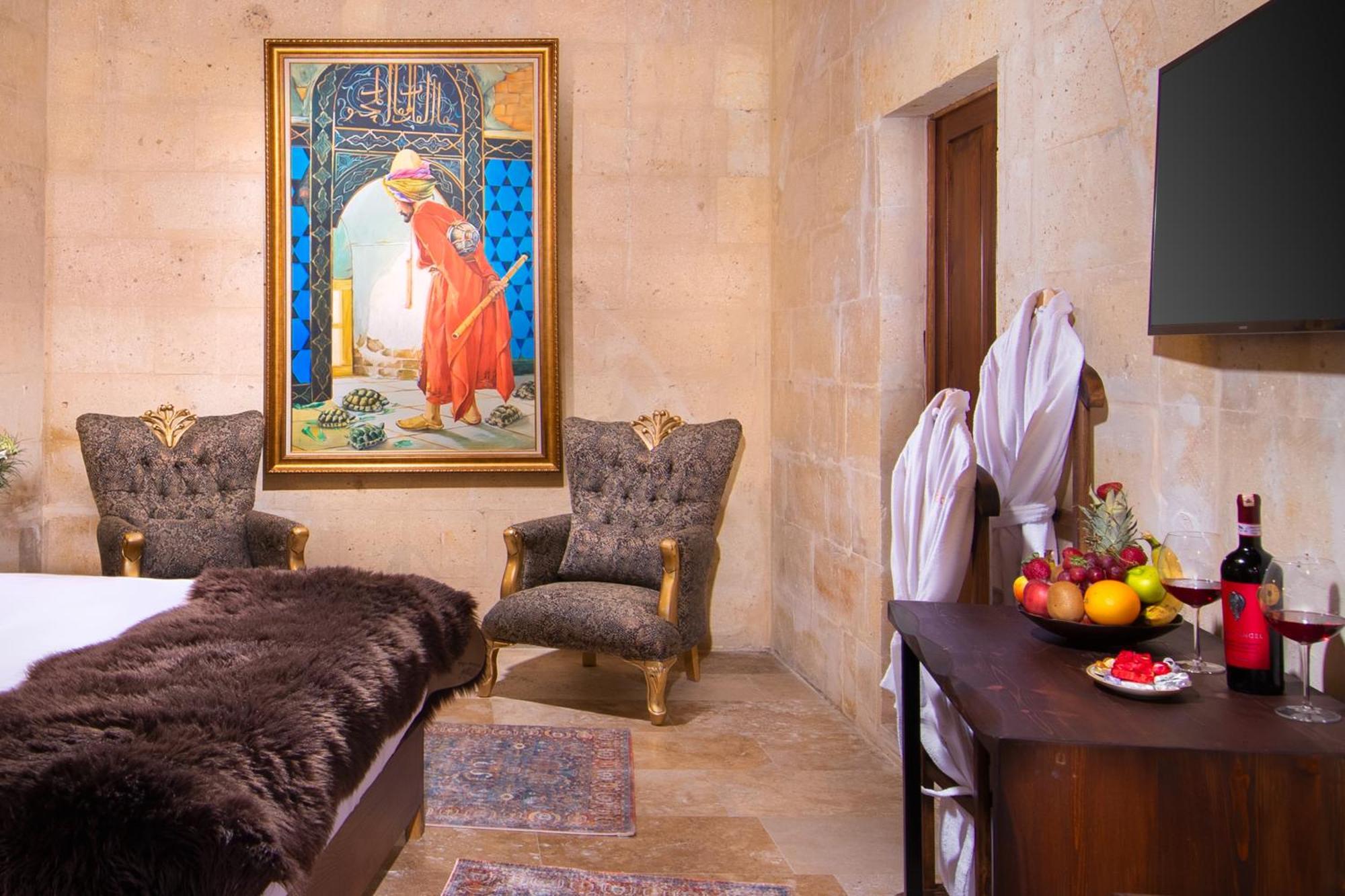 Cappadocia Pegasos Cave Suite Hotel Üchisar Bagian luar foto