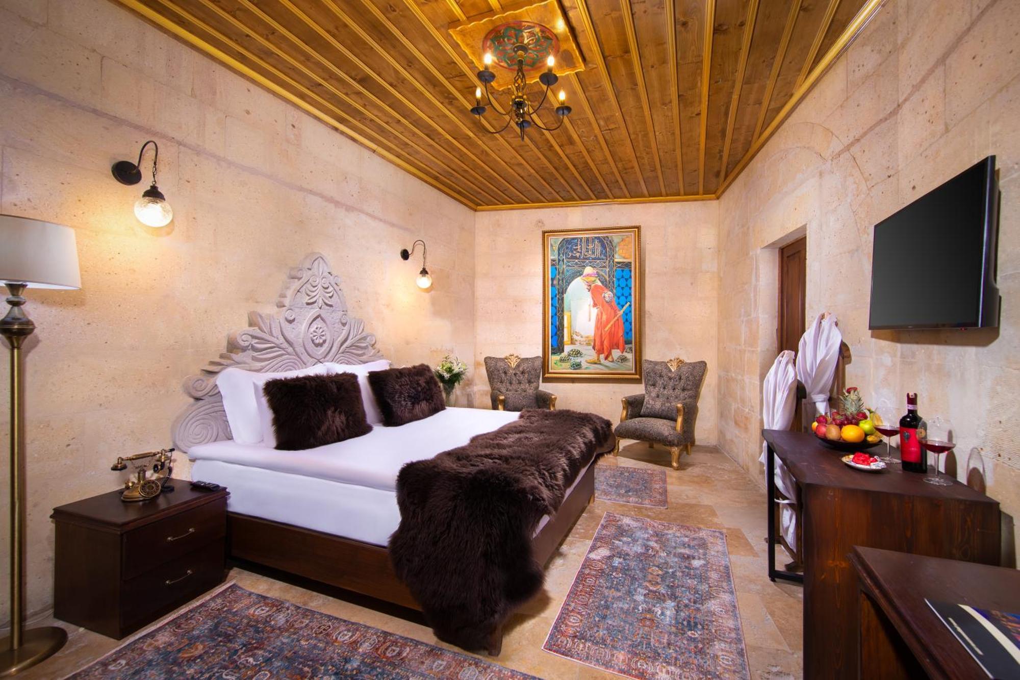Cappadocia Pegasos Cave Suite Hotel Üchisar Bagian luar foto