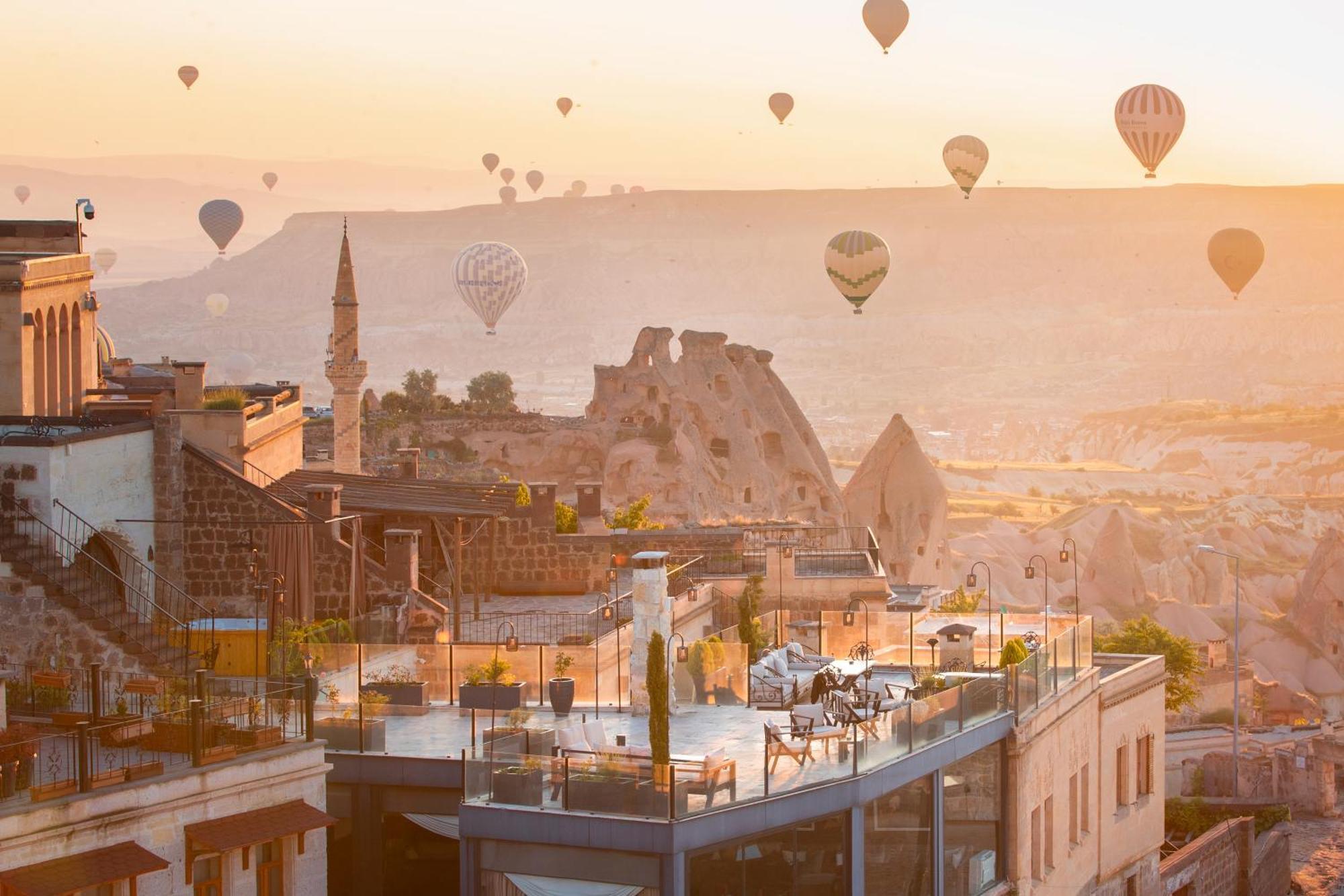 Cappadocia Pegasos Cave Suite Hotel Üchisar Bagian luar foto